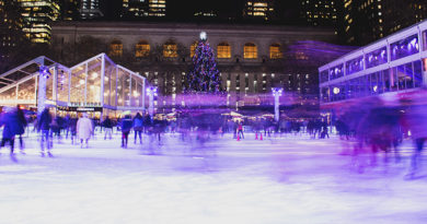 patinoire, ice, skate, patiner