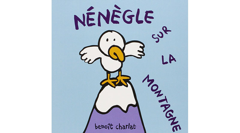 nenegle sur la montagne